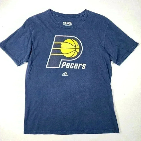 adidas Other - Indiana Pacers Adidas Men's Shirt Navy Short Sleeve Large The Go To Tee NBA